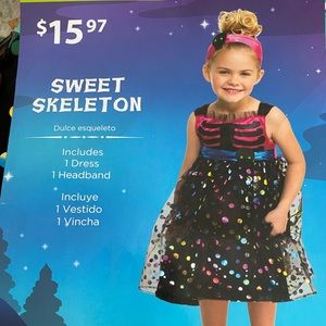 Sweet Skeleton size 3T-4T
